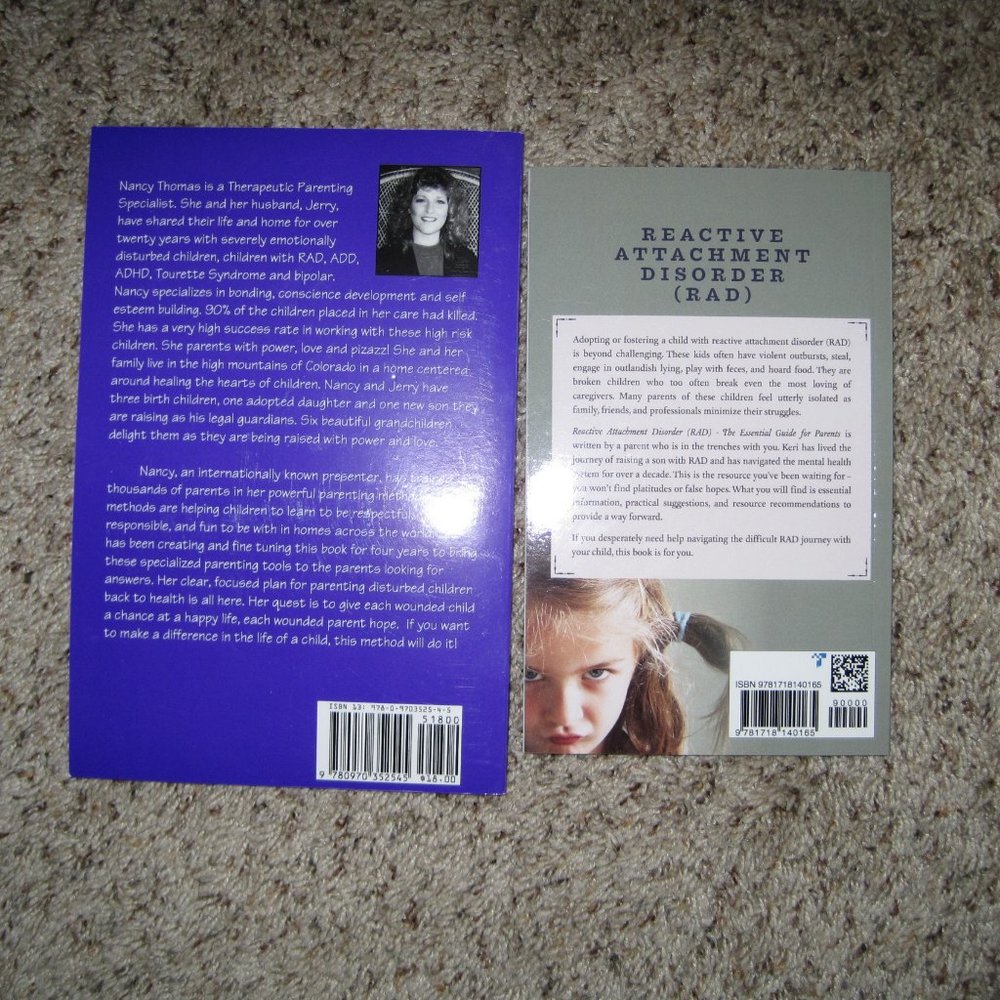 Reactive Attachment Disorder RAD parenting books bundle - Picture 2 of 2
